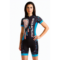 Tenue Vélo de Route Bleue et Noire - Bohemian