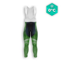 COLLANT CYCLISTE HIVER HOMME VERT - SNOW+ cuissard long homme GT-Cycle Outdoor Store XS