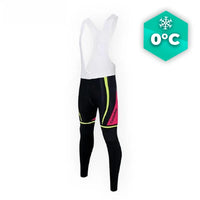 COLLANT CYCLISTE POUR FEMMES HIVER ROSE - OPTIMUM+ Collant automne femme CycloPro Avec XS