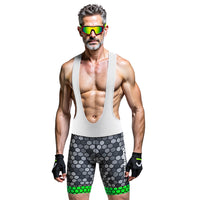 cuissard cycliste homme atmosphere vert
