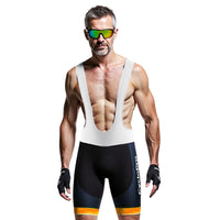 cuissard cycliste homme evasion orange
