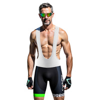 cuissard cycliste homme pulsation vert