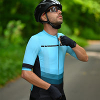 maillot cycliste agility bleu 1