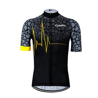 Maillot de cyclisme Jaune - Pulsation+ Maillot court cyclisme GT-Cycle Outdoor Store JAUNE S