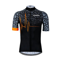 Maillot de cyclisme Orange - Pulsation+ Maillot court cyclisme GT-Cycle Outdoor Store ORANGE S