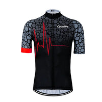 Maillot de cyclisme Rouge - Pulsation+ Maillot court cyclisme GT-Cycle Outdoor Store ROUGE S