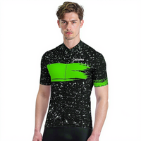 Maillot de cyclisme Vert - Galaxy+