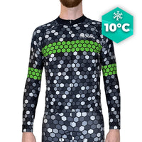 MAILLOT LONG DE CYCLISME VERT - AUTOMNE - ATMOSPHERE+ Maillot long pour homme GT-Cycle Outdoor Store S