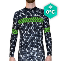 MAILLOT LONG DE CYCLISME VERT - HIVER - ATMOSPHERE+ Maillot thermique homme GT-Cycle Outdoor Store S