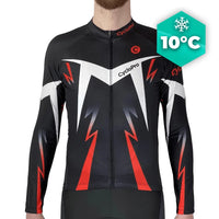 MAILLOTS MANCHES LONGUES - AUTOMNE - POUR HOMME Maillot long pour homme GT-Cycle Outdoor Store Rouge/Noir 4XL