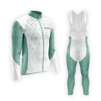 TENUE CYCLISTE AUTOMNE HOMME VERT - CUBIC+ tenue cyclisme homme CycloPro XS
