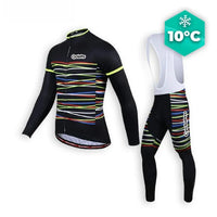 TENUE CYCLISTE AUTOMNE NOIRE - HAPPY+ tenue de cyclisme CycloPro Avec 4XL