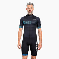 tenue cycliste ete liberty bleue