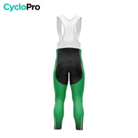 COLLANT CYCLISTE HIVER HOMME / VERT - COCCINELLE+ cuissard long homme GT-Cycle Outdoor Store