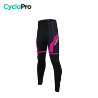 COLLANT CYCLISTE POUR FEMMES NOIRE ET ROSE - AUTOMNE Collant automne femme GT-Cycle Outdoor Store Sans S