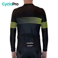 MAILLOT LONG DE CYCLISME JAUNE - HIVER - LIBERTY+ Maillot thermique homme GT-Cycle Outdoor Store