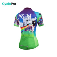 MAILLOT MANCHE COURTE FEMME - RAINBOW GT-Cycle Outdoor Store