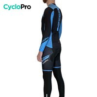 Tenue cycliste hiver bleue - Flash+ tenue de cyclisme hiver GT-Cycle Outdoor Store