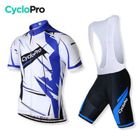TENUE DE CYCLISTE ROUTE BLEUE - SENSAS+ - DESTOCKAGE Tenue de cyclisme été CycloPro Avec XS
