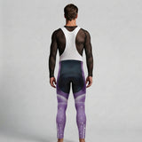 COLLANT CYCLISTE HIVER HOMME VIOLET SNOW 