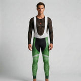 COLLANT CYCLISTE AUTOMNE HOMME VERT SNOW 
