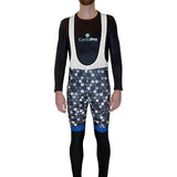 COLLANT CYCLISTE BLEU ATMOSPHÈRE+ - AUTOMNE cuissard long homme GT-Cycle Outdoor Store XS Avec Bretelles 
