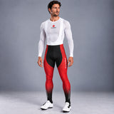 collant dimension rouge cycliste thermique 1