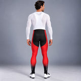 collant dimension rouge cycliste thermique