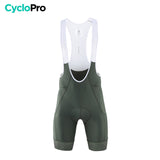 Cuissard Cyclisme/VTT - UniConfort Cuissard cycliste cyclopro Kaki XS 