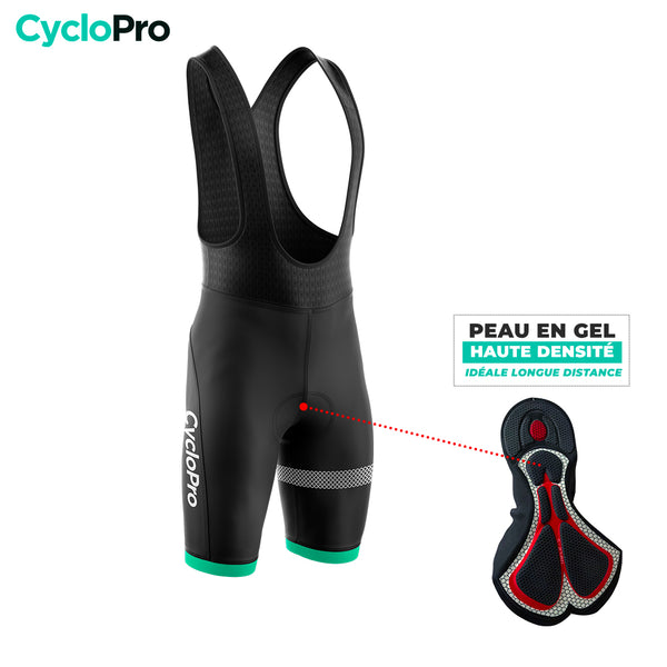 Komplette Türkis Eklïps Turquoise Pack - Radsport -Outfit + Fäustlinge + Socken + Brille