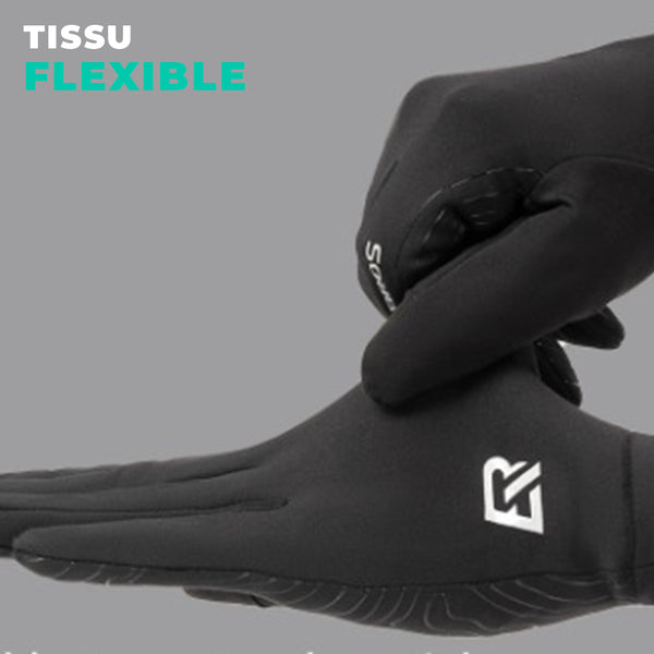 gants de running skinny noir 2