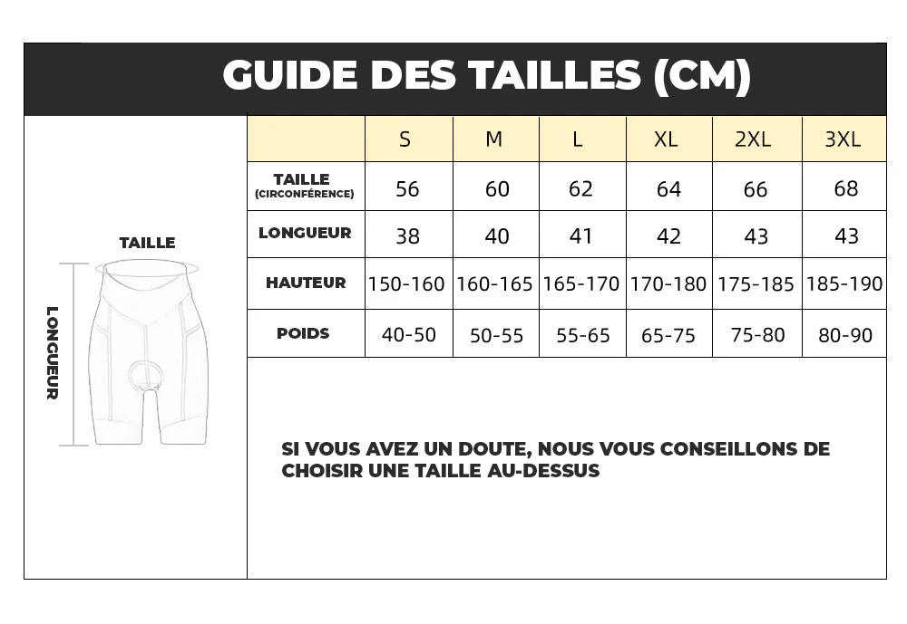 Guide - cuissard pretty femme