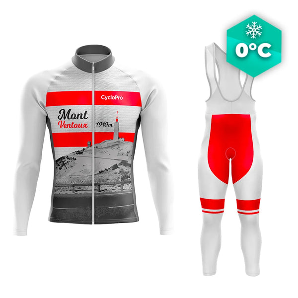 Winter Radsport -Outfit - Mont Ventoux