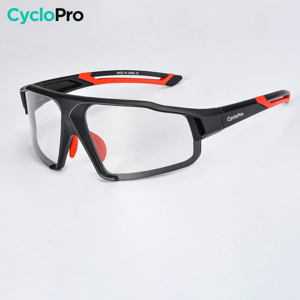 Blaue photochromische Fahrradbrille - Aufstieg+