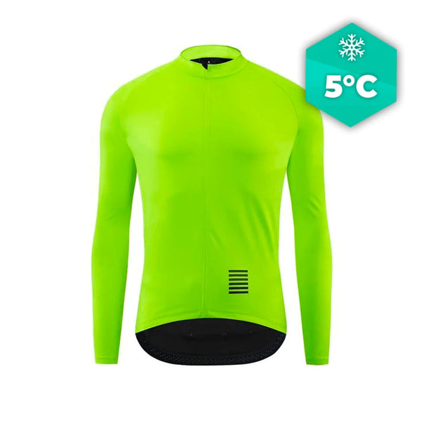 Maillot Coupe-vent et imperméable Jaune - Pro Fit Veste coupe-vent cyclisme CycloPro S 