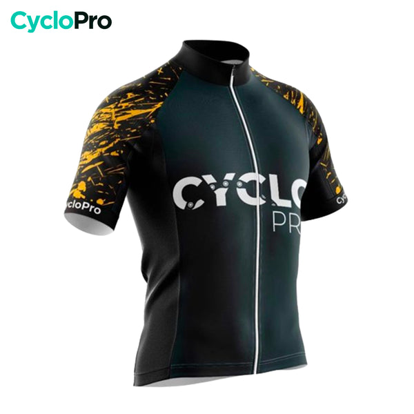 maillot cyclisme cyclopro orange 34