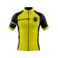 maillot cyclisme jaune eklips