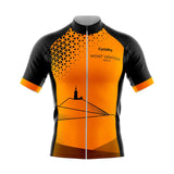 maillot cyclisme orange mont ventoux 1