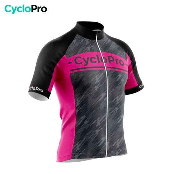 maillot cyclisme rose wind 34