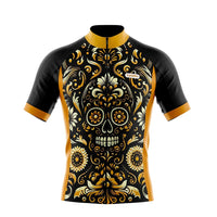 maillot cyclisme squelette majesty