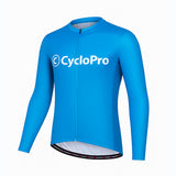 maillot cycliste printemps bleu ciel