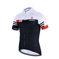 maillot cycliste rouge pro