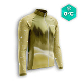 MAILLOT LONG DE CYCLISME HIVER JAUNE - SNOW+ Maillot thermique homme GT-Cycle Outdoor Store S 