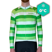 Langes Fahrradtrikot - Winter - Flucht+