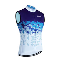 maillot-sans-manches-cycliste-eski-bleu