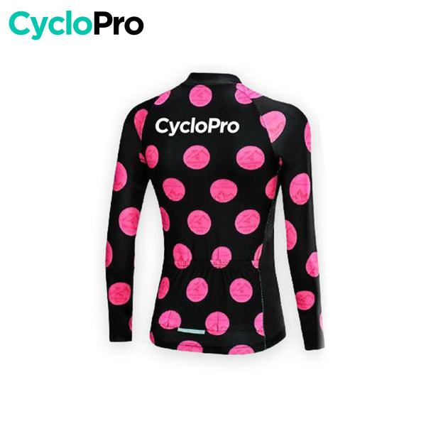 Langes Radfahren Jersey Pinky - Winter