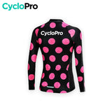 Langes Radfahren Jersey Pinky - Winter