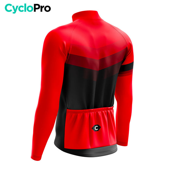 Red Winter Cycling Outfit - Agility - Destockage