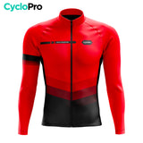 Red Winter Cycling Outfit - Agility - Destockage