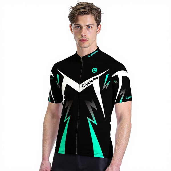 maillot cycliste homme confort bleu